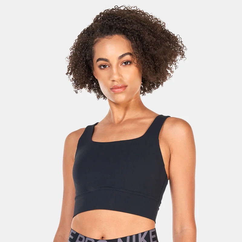 Nike Women's Dri-FIT Zenvy Medium-Support Longline Training Sports Bra